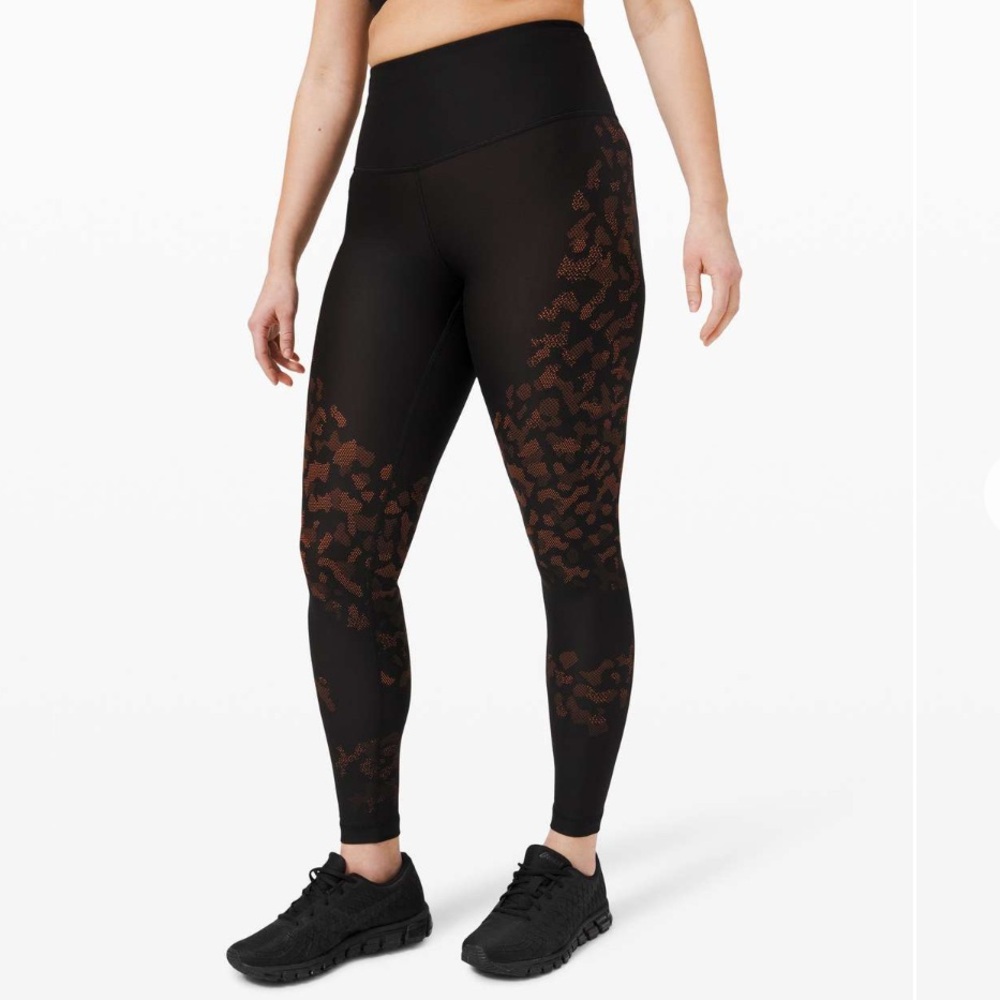 Lululemon Mapped Out High Rise Tight 28" *Camo 6